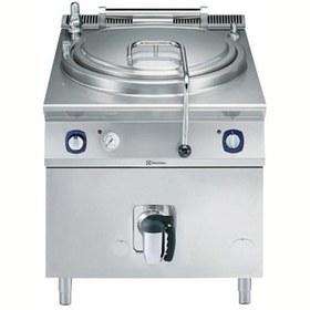 Resim Professional 150 Lt Gazlı Silindirik Kaynatma Kazanı, Aısı316, İndirek Isıtmalı, Basınç Sviçli - 800 Mm E9BSGHIRF0 