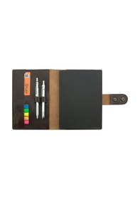 Resim Isminize Özel A5 Defter Ve Tiesto %100 Deri Ajanda Kılıfı 
