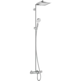 Resim Hansgrohe Crometta E Duş Kolonu 240 1 Jet, Banyo Termostatı ile - HNG27298000 