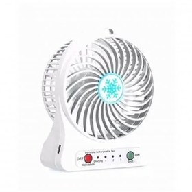 Resim Portable BLİC BMX-2 Şarzlı USB Mini Fan Masa Üstü Vantilatör - 100 Saat Süreyle Güçlü Serinletme 