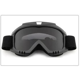 Resim MYG Motosiklet Cross Gözlüğü Lüx Model Süngerli Bant Lastikli Açık Kask Ve Kross Gözlük 