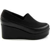 Resim Siyah Kadın Dolgu Topuklu Ayakkabı K01528000117 Siyah 