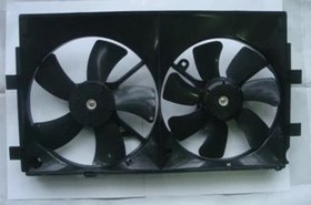 Resim Mitsubishi Outlander 08/09 Radyatör Ve Klima Fan Davlumbazı Komple (5+7Kanat) (Tw) 1355A087 