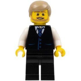 Resim Lego Minifigür Airport Worker Cty0705 