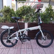 Resim TERN LİNK B8 DİSK KATLANIR BİSİKLET 20 JANT 8 VİTES GRİ 