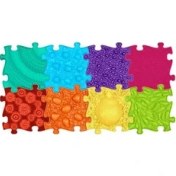 Resim Mena Rise Muffik Rainbow Set - Gökkuşağı Seti - Çocuk ve Yetişkinler Için 8'li Ortopedik Duyu Matı - Gelişim ve Terapi Amaçlı Renkli Aktivite Matı 