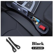 Resim Xuweiwei Siyah 2 Adet Araç Koltuğu Arası Organizör Cep Telefonu Tutuculu Ve Saklama Bölmeli 