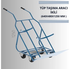 Resim Mtm Gaz Tüp Taşıma Aracı (Çift Tüp Taşınabilir) 