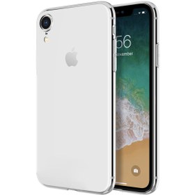 Resim Microsonic Apple iPhone XR (6.1'') Kılıf Transparent Soft Beyaz 