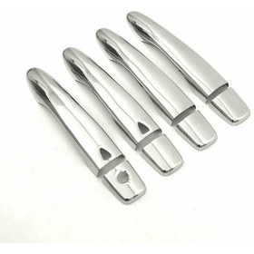 Resim NİSSAN QASHQAİ 2014-2021 SENSÖRLÜ KAPI KOLU 4 KAPI 8 PARÇA P.ÇELİ 