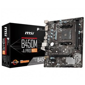 Resim Msı B450M-A Pro Max AMD AM4 DDR4 Micro ATX Anakart 