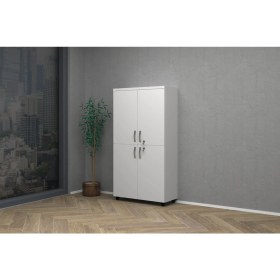 Resim Vena Tam Kapak Dolap Beyaz (80*35*150) 
