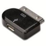 Resim Apple İpod Micro Usb Adaptör, Apple 30Pin Erkek - Micro Usb B Dişi, Usb 2.0 Uyumlu, Ul, Siyah Renk 