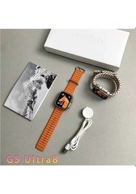 Resim Wearfitpro 49mm Çift Kordon Kilitli Vidalı Gs Ultra 8 Max Watch 8 Ultra 2.08 Ekran Akıllı Saat 