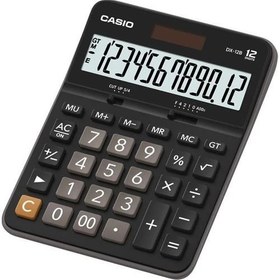 Resim Casıo Dx-12b-Bk 12 Hane Masaüstü Hesap Makinesi 