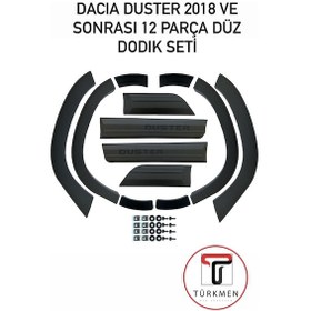 Resim Türkmen Dacia Duster 2018 Sonrası Dodik Seti 12 Parça 