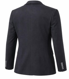 Resim Plus Scorpion Erkek Pamuklu Penye Likralı Tek Düğmeli Çift Yırtmaçlı Blazer Ceket 