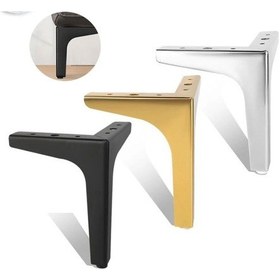 Resim Fbt Metal Koltuk Ayağı 1 Adet Gümüş Gümüş 