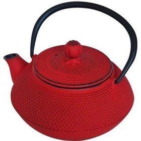 Resim Linden - Sümbül 750 Ml Kirmizi Döküm Demlik 