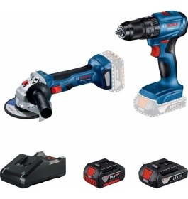 Resim Bosch Gws 180v Li + Bosch Gsb 185v Li 1x4.0Ah + 1x2.0 Ah Kombi Se 