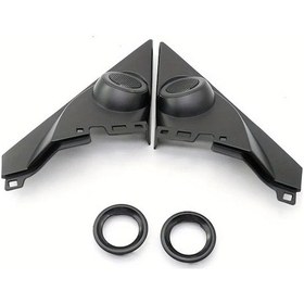 Resim Xuweiwei Honda Civic 2016 2021 İçin Ses Yükseltme Kolay Kurulum Dayanıklı Plastik Otomobil Tweeter Hoparlör Kutusu 