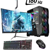 Resim IZOLY Kirlia i5-12400F 16GB 512GB M.2 NVMe RX 580 8GB Oyuncu Masaüstü Bilgisayarı 