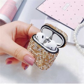Resim Apple AirPods Uyumlu Kılıf Zore Diamond Silikon No6 