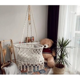 Resim Bebeğim Salıncak Lisanslı Ürün Beyaz 