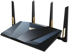 Resim ASUS RT-BE88U Wifi7 BE7200 Dual Band Gigabit Extendable Router 