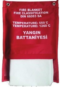 Resim Yangın Battaniyesi 1x1,5 Metre 