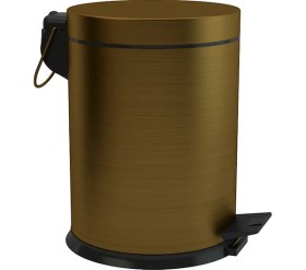 Resim Defne Banyo 5 lt Pedallı Çöp Kovası Antik 