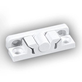Resim Adilon Beyaz Büyük Plastik PVC Doğrama Çıt Çıt (4 Adet) (CMS.10290195) 