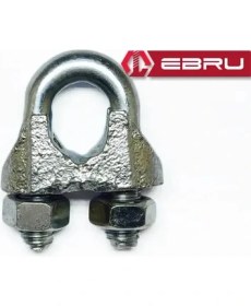 Resim Alem Çelik Halat Bağlama, Düğüm, Klemens 3 mm - 5 Adet 