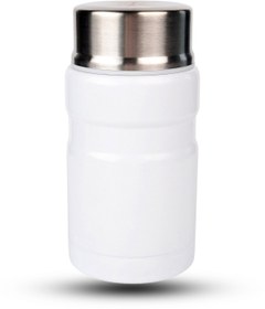 Resim ALLMUG 750 ML Çelik Kaşıklı Yemek Termosu - 304 Kalite Paslanmaz - Sıcak Tutan Sefer Tası 