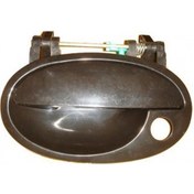 Resim 2002-2012 Opel Combo Ön Kapı Dış Açma Kolu Sol Boyanır Tip Siyah Adet Oem No:93397611 