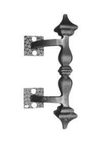 Resim Ferforje Metal Kapı Kolu 
