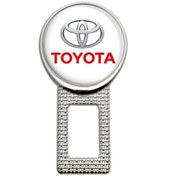 Resim ŞENYILDIZ AKSESUAR Toyota Corolla C-hr Rav4 Auris Yaris Uyumlu Ikaz Ses Susturucu Metal Toka 2 Adet 