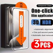Resim For Apple 16/13/13 Pro/13 Pro Max/12/12 Pro Mobil Telefonlar için 3 HD Tozdan Arındırılmış Kabin Temperli Filmler 12 Pro Max/11 Pro/11 Pro Max/X/Xs/Xr/Xs MAX Tam Ekran Koruma 14/14 Plus/14 Pro/14 Pro Max/15/15 Plus/15 Pro/15 Pro Max 