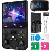 Resim Konsol Plus R36s Max Retro El Oyun Konsolu 4.0'' Ips Ekranlı 18.000 Oyunlu - Siyah 