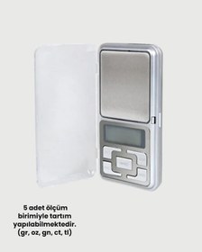Resim 300 Gr Hassas Cep Terazisi Mavi Işıklı Lcd Ekranlı - Lisinya Çok Renkli 