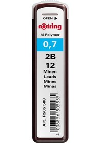 Resim Rotring 0.7 Mm 2B Hi-Polymer Kalem Ucu 