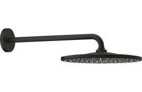Resim Grohe Rainshower Mono 310 Tepe Duşu Set 422 Mm, 1 Akışlı Phantom Black - 22121kf0 Krom 