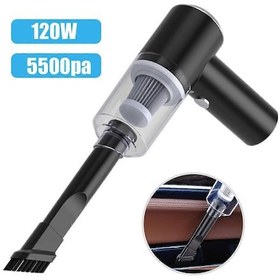 Resim Kangxiang Mini Küçük El Tipi Araba Vakum Süpürgesi Araba İçi Üfleyici Hafif Dayanıklı Islak Ve Kuru Vakum Süpürgesi 3219 