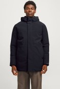 Resim JJEKEEN PARKA SN Lacivert Erkek Uzun Kaban Jack & Jones