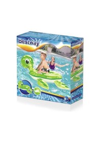 Resim Kaplumbağa Binici 140 x 140 Cm Bestway - 41041 Çok Renkli 