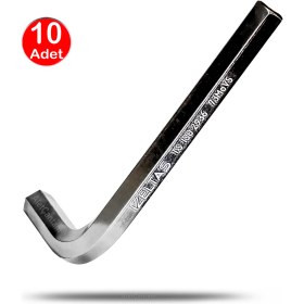 Resim İzeltaş Alyan Anahtar Altı Köşe Allen 5 mm - 10 Adet 