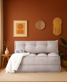 Resim Homedius Mocca Teddy Buklet Dekoratif Yataklı Koltuk Çift Kişilik-açık Kahverengi 