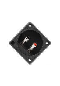 Resim Lemestar Dıy Hoparlör Terminal Kutusu, Basma Tipi Bakır Bağlantı Noktası, 3.8mm Kalın Tabla, 5mm Kablolara Uygun, Ev/ Otel/ Salonda Kullanım Diğer 