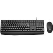 Resim Philips SPT6237B Kablolu Türkçe Q Klavye ve Mouse Seti Siyah (Philips Türkiye Garantili) 
