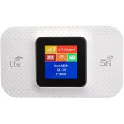 Resim 4g Lte Wifi Yönlendirici 150 Mbps Taşınabilir Kablosuz Mifi Modem 3500ma Mini White 